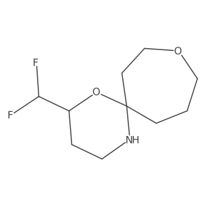2-(Difluoromethyl)-1,9-dioxa-5-azaspiro[5.6]dodecane Structure