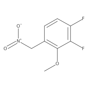 1,2-Difluoro-3-methoxy-4-(nitromethyl)benzene结构式