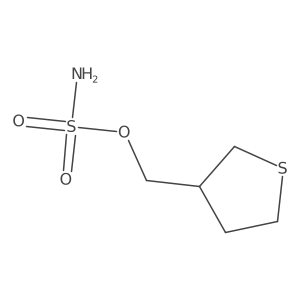 (Thiolan-3-yl)methyl sulfamate结构式