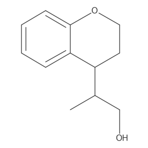 (2R)-2-(3,4-Dihydro-2H-chromen-4-yl)propan-1-ol Structure