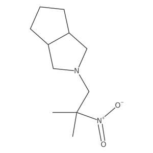 2-(2-Methyl-2-nitropropyl)-octahydrocyclopenta[c]pyrrole结构式