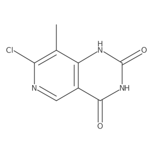 7-Chloro-8-methylpyrido[4,3-d]pyrimidine-2,4(1H,3H)-dione结构式