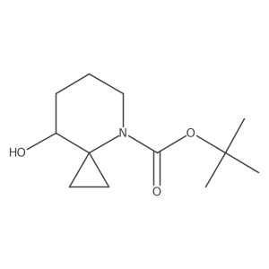 Tert-butyl 8-hydroxy-4-azaspiro[2.5]octane-4-carboxylate Structure