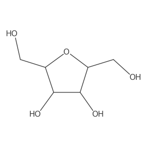 2,5-Anhydroallitol Structure