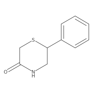 6-Phenylthiomorpholin-3-one Structure