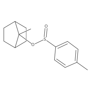 7-Methylbicyclo[2.2.1]hept-7-yl 4-methylbenzenesulfinate Structure