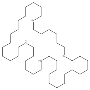 1,8,23,30-Tetraazacyclotetratetracontane Structure