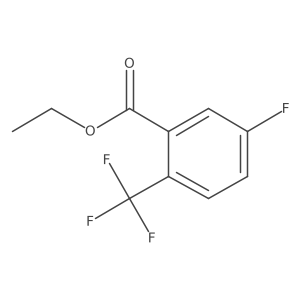 Ethyl 5-fluoro-2-(trifluoromethyl)benzoate Structure