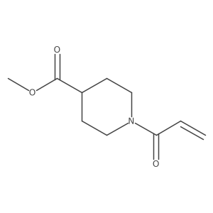 Methyl 1-acryloylpiperidine-4-carboxylate结构式