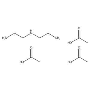 1,2-Ethanediamine, N1-(2-aminoethyl)-, acetate (1:3)结构式