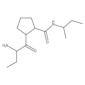 (2S)-aminobutyryl-L-proline (R)-sec-butylamide Structure
