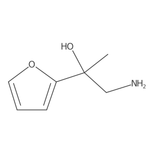 1-Amino-2-(furan-2-yl)propan-2-ol Structure