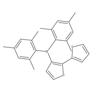 [2,2a(2)-Bithiophen]-3-ylbis(2,4,6-trimethylphenyl)borane Structure