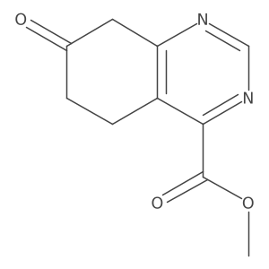 Methyl 7-oxo-5,6,7,8-tetrahydroquinazoline-4-carboxylate Structure