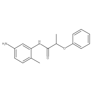 N-(5-Amino-2-methylphenyl)-2-phenoxypropanamide Structure