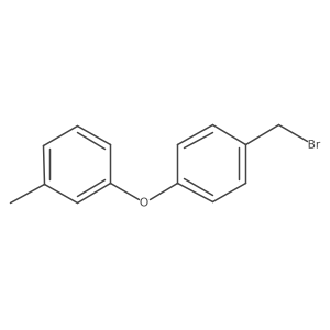 1-[4-(Bromomethyl)phenoxy]-3-methylbenzene Structure