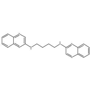 Quinoxaline, 2,2'-(tetramethylenediimino)di- Structure