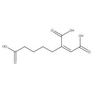 cis-Trihomoaconitic acid Structure