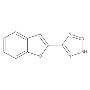 5-(1-benzofuran-2-yl)-2H-1,2,3,4-tetrazole Structure