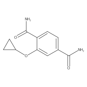 2-Cyclopropoxyterephthalamide结构式