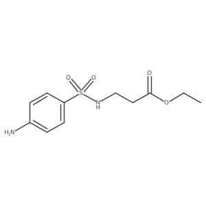Ethyl 3-(4-aminobenzenesulfonamido)propanoate Structure