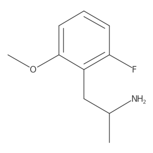 (2s)-1-(2-Fluoro-6-methoxyphenyl)propan-2-amine Structure