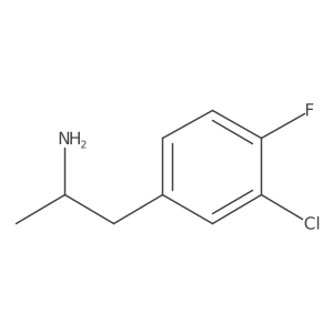 (2S)-1-(3-chloro-4-fluorophenyl)propan-2-amine Structure
