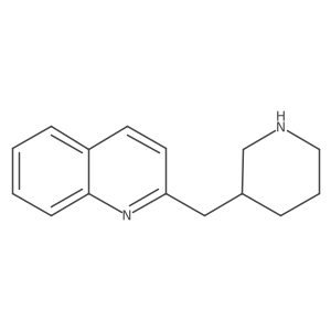 2-[(Piperidin-3-yl)methyl]quinoline Structure