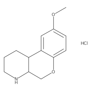 9-Methoxy-2,3,4,4a,5,10b-hexahydro-1H-chromeno[3,4-b]pyridine;hydrochloride Structure