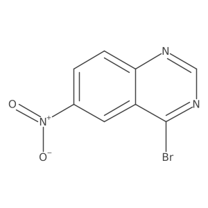 4-Bromo-6-nitroquinazoline Structure