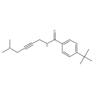 4-(tert-butyl)-N-(4-(dimethylamino)but-2-yn-1-yl)benzamide Structure