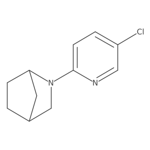 2-(5-Chloropyridin-2-yl)-2-azabicyclo[2.2.1]heptane Structure
