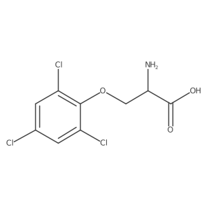 O-(2,4,6-Trichlorophenyl)-L-serine结构式