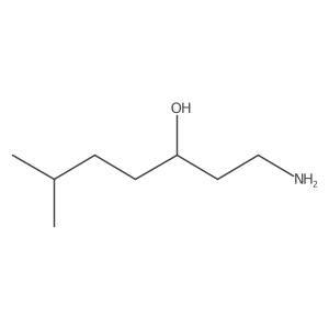 1-Amino-6-methylheptan-3-ol Structure