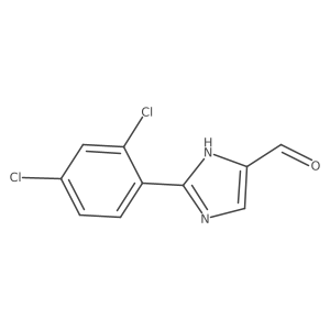 2-(2,4-Dichlorophenyl)-1H-imidazole-5-carbaldehyde Structure