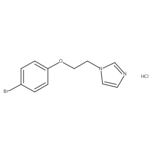 1-[2-(4-Bromophenoxy)ethyl]-1h-imidazole hydrochloride Structure