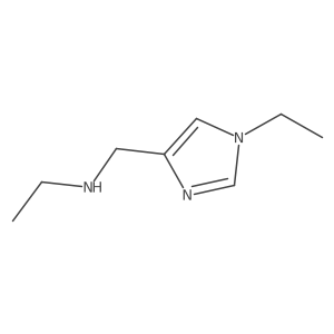 Ethyl[(1-ethyl-1H-imidazol-4-yl)methyl]amine Structure
