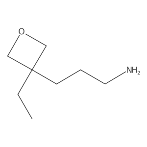 3-(3-ethyloxetan-3-yl)propan-1-amine Structure