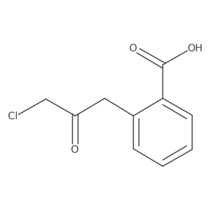 1-(2-Carboxyphenyl)-3-chloropropan-2-one Structure