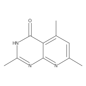 2,5,7-Trimethylpyrido[2,3-d]pyrimidin-4(3H)-one结构式