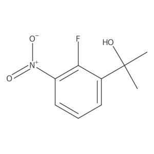 2-(2-Fluoro-3-nitrophenyl)propan-2-ol Structure