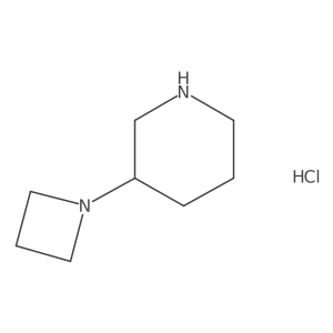 3-(Azetidin-1-yl)piperidine hydrochloride Structure