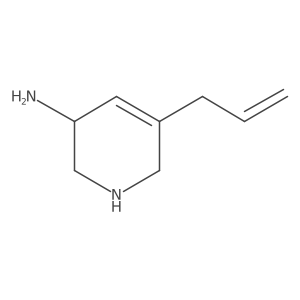 5-(Prop-2-en-1-yl)-1,2,3,6-tetrahydropyridin-3-amine结构式