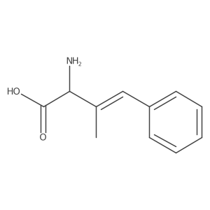 2-Amino-3-methyl-4-phenylbut-3-enoic acid结构式
