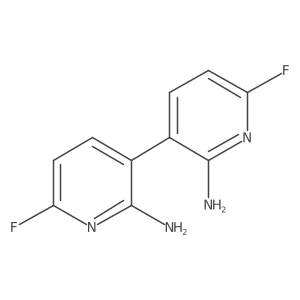 3-(2-Amino-6-fluoropyridin-3-yl)-6-fluoropyridin-2-amine Structure