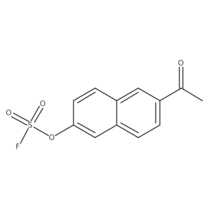 6-Acetylnaphthalen-2-yl sulfurofluoridate Structure