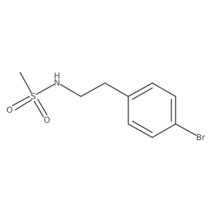 N-2-(4-bromophenyl)ethyl Methanesulfonamide Structure