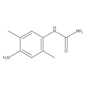 N-(4-Amino-2,5-dimethylphenyl)urea结构式