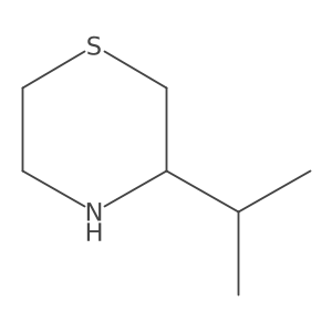 3-Isopropylthiomorpholine结构式