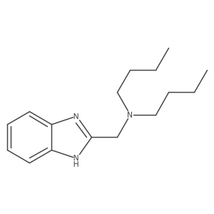 N,N-Dibutyl-1H-benzimidazole-2-methanamine结构式